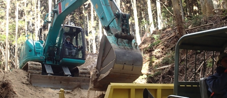星組 作業現場風景